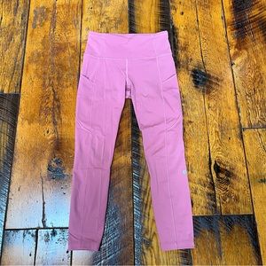 Lululemon fast and free leggings size 6